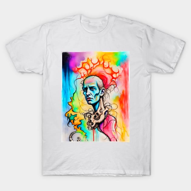 His Mind Was Blown T-Shirt by cannibaljp